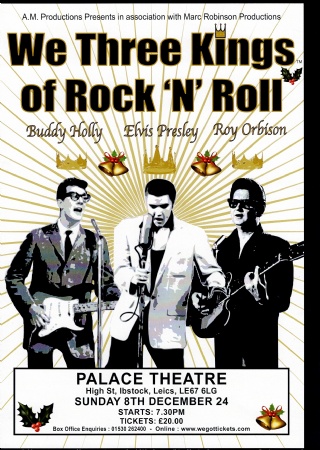 We Three Kings of Rock n Roll at The Palace, Ibstock