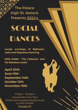 The Palace Social Dance - November 2024 at The Palace Ibstock